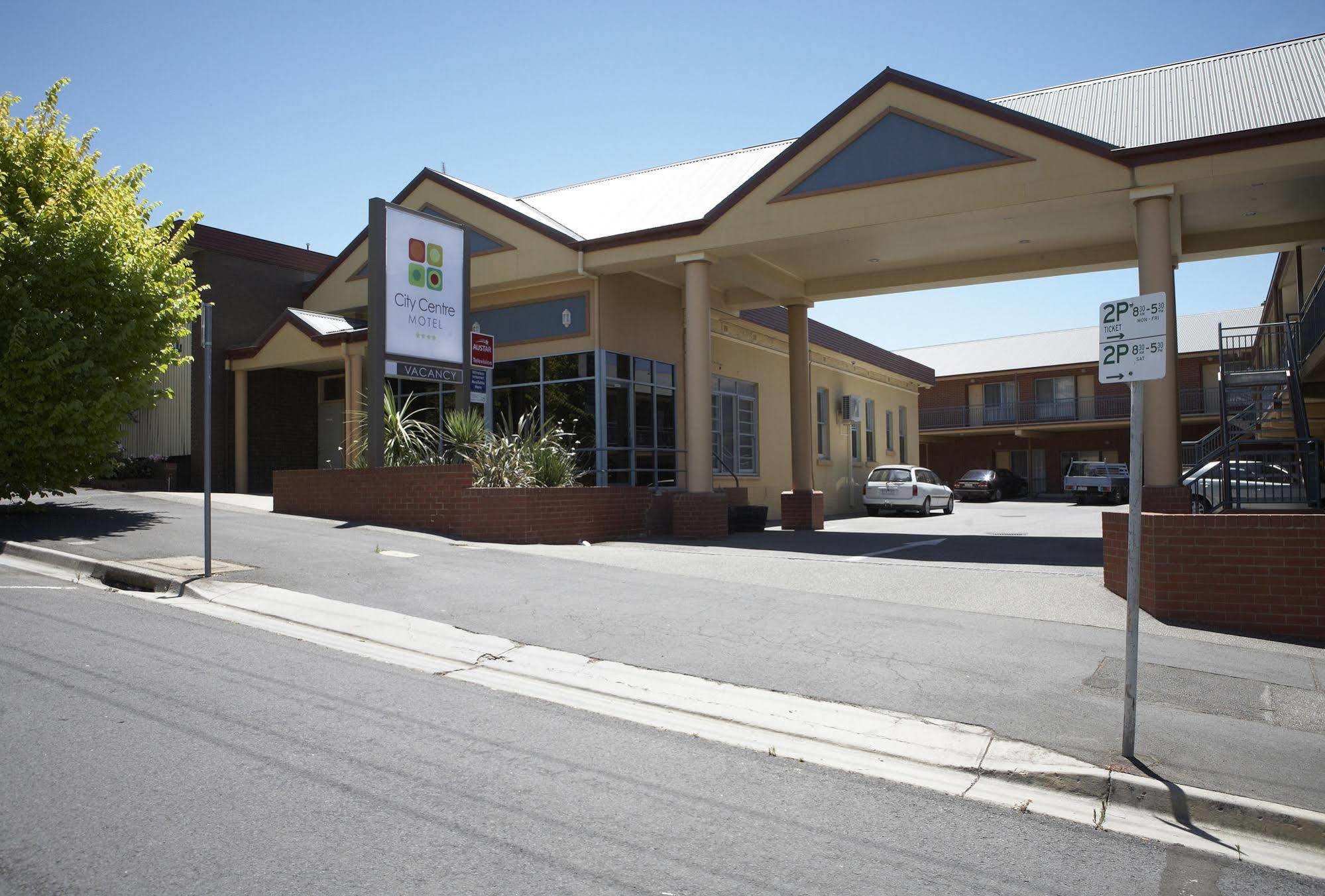 City Centre Motel Bendigo Exteriör bild